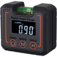 Justech Inclinómetro Digital Impermeable IP42 con VA LCD Pantalla Buscador de Ángulo con Burbujas Horizonales…